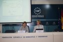 Directora General de Políticas Locales de la FEMP, Eli Fernández y la Secretaria General de Sedigas, Marta Margari
